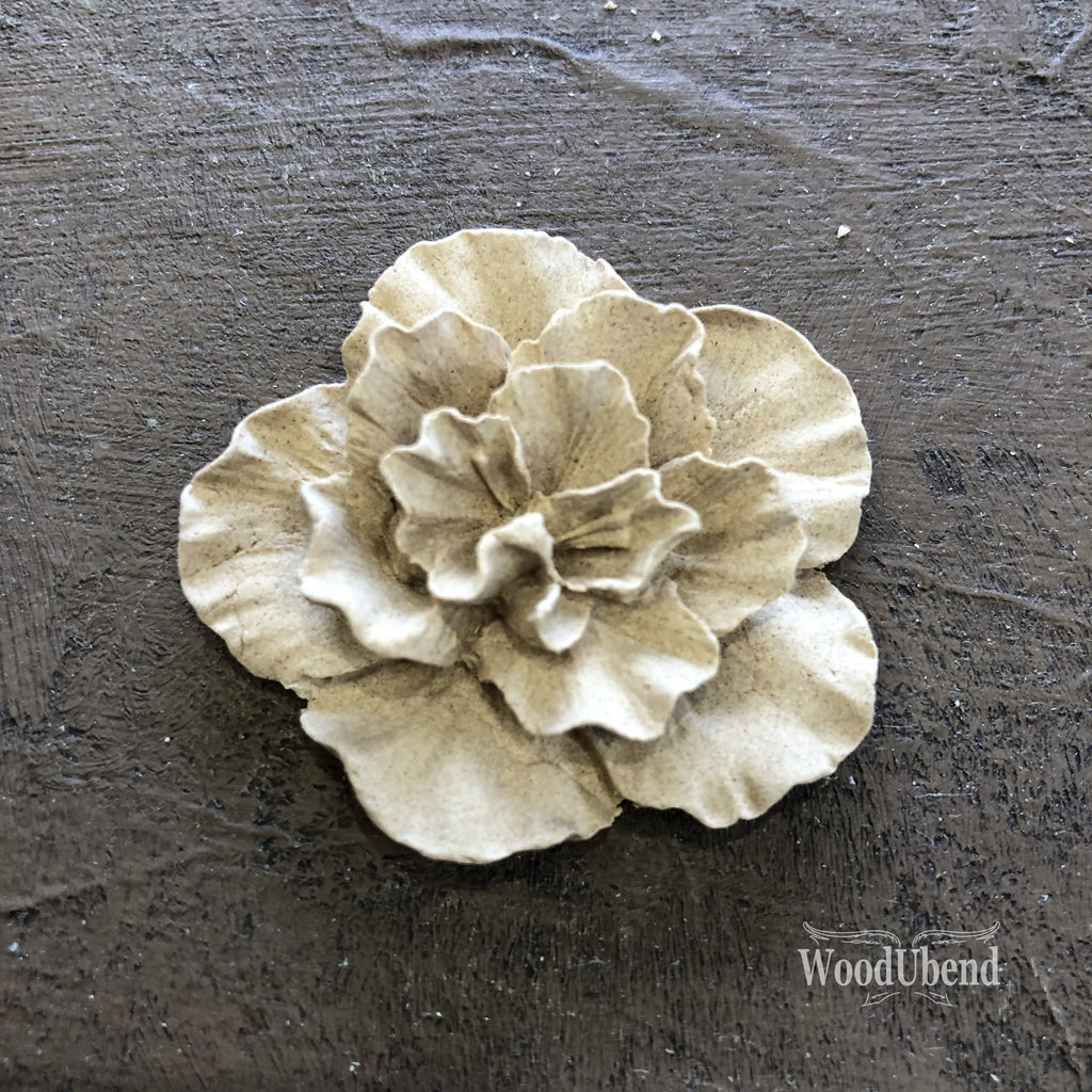 WoodUBend | Soft Petaled Flower Moulding ( 1118 ) | 4cm x 4cm, WoodUBend, WoodUBend, Titanic FX, Titanic FX Store, Prosthetic, Makeup, MUA, SFX, FX Makeup, Belfast, UK, Europe, Northern Ireland, NI